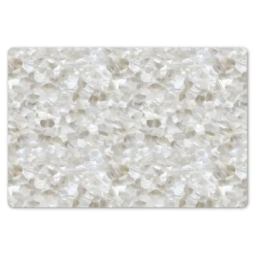 Wit - Penseelstreken - Reliëfeffect Placemat vinyl groot 368 -zzsfeer1_Kitchenyeah-website