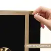 Kersen - Zwart - Goud - Chrome Light Box met batterij (Wandlamp) middel -USP_websiteprintNL
