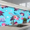 Vogel - Bloemen - Patronen keuken achterwand 2 middel 871 -3d_schuin