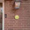 Lichtgroen - Modern Naambord Hexagon klein -sfeer7-hexagon-XS