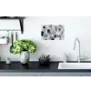 Abstract - Goud - Vormen Muursticker klein -keuken