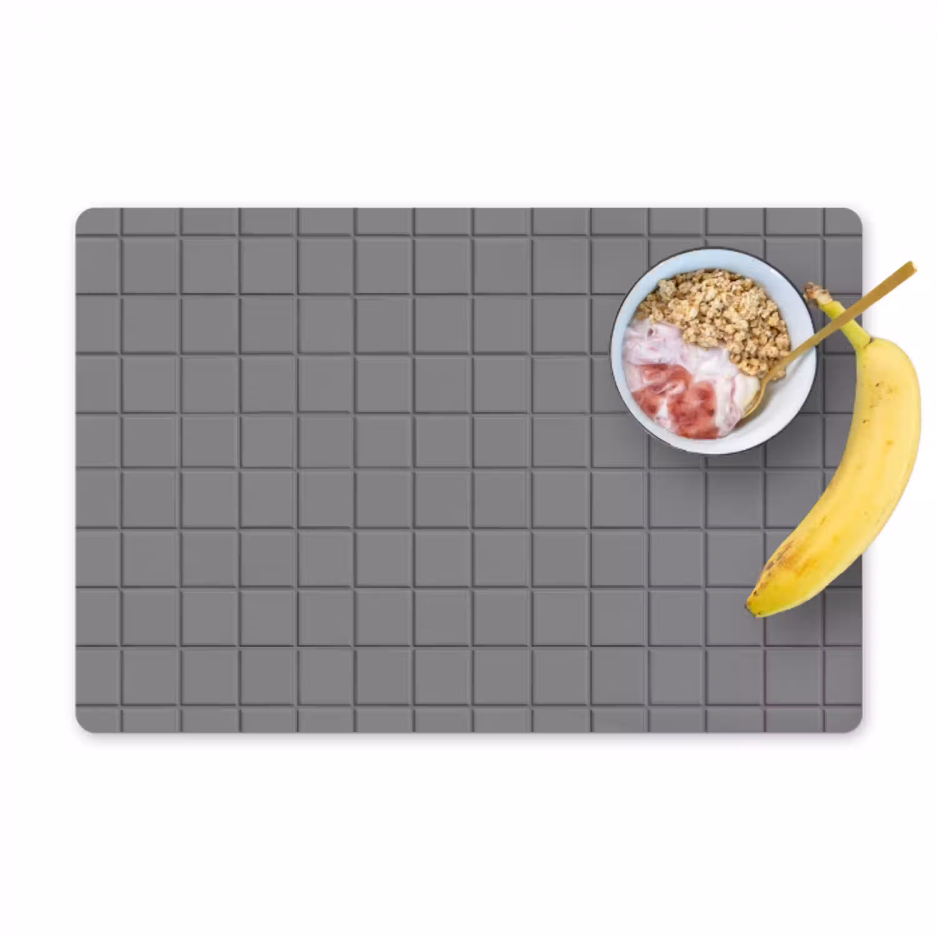 Modern - Patroon - Grijs Placemat vinyl groot 368 -zzzproduct_Kitchenyeah-website