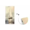 Zeilschip - Zee - Bewolkt fotobehang vinyl groot -3d