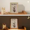 Zebra - Zonnebloemen - Warm Light Box met kabel (Kinderlampje) klein -sfeer3_kind
