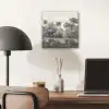 Tropisch - Landschap - Illustratie aluminium wit klein -sfeer5