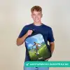 Voetbal - Jongen - Goal - Voetbaltenue Rugzak - Zwart middel -sfeer7_NL