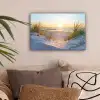 Strand - Zon - Duin - Gras - Zand - Horizon canvas 2cm klein -sfeer1