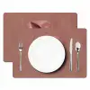 Illustratie - Vogels - Abstract - Roze Placemat vinyl groot -zzsfeer2_Kitchenyeah-website