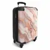 Marmer - Zacht Perzik Marmer NBS - Handbagage koffer - Kinderen Unisex middel -productfoto_3d