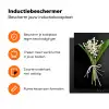 Lelietjes van dalen - Bloemen - Stilleven - Strik Inductie beschermer vinyl 3mm klein -zzzzzzz-td-ups