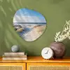 Duin - Meeuw - Strand - Zee - Zon Wandcirkel Organisch Forex 3mm klein -sfeer2