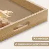 Vanilletaart - Cake - Romig Dienblad Rechthoek middel -USP_HandgreepNL