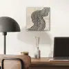 Golvend - Lijnen - Abstract - Silhouet plexiglas 5mm klein -sfeer6
