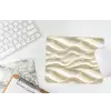 Lijnen - Golvend - Crème muismat rubber klein 262 -witbureau