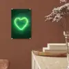 Neon - Groen - Licht plexiglas 5mm klein -sfeer5