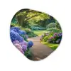 Hortensia- Park - Pad Wandcirkel Organisch Plexiglas middel -3d