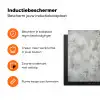 Kerst - Bakken - Grijs - Landelijk Inductie beschermer vinyl 3mm klein -zzzzzzz-td-ups