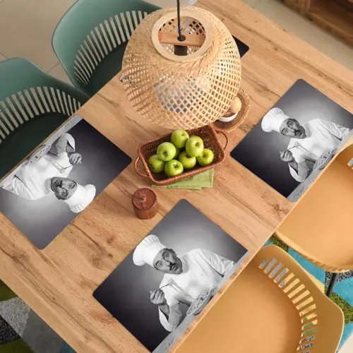 Chef - Spaghetti - Pasta Placemat vinyl groot -zzsfeer5_Kitchenyeah-website