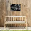 Palm - Jungle - Tropical Tuinposter op houten frame 2 cm dik klein -sfeer4