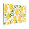 Bloemen - Paaseieren - Geel canvas 2cm klein -z3d