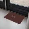 Tekst - Rood - Minimalistisch Deurmat klein -sfeer2