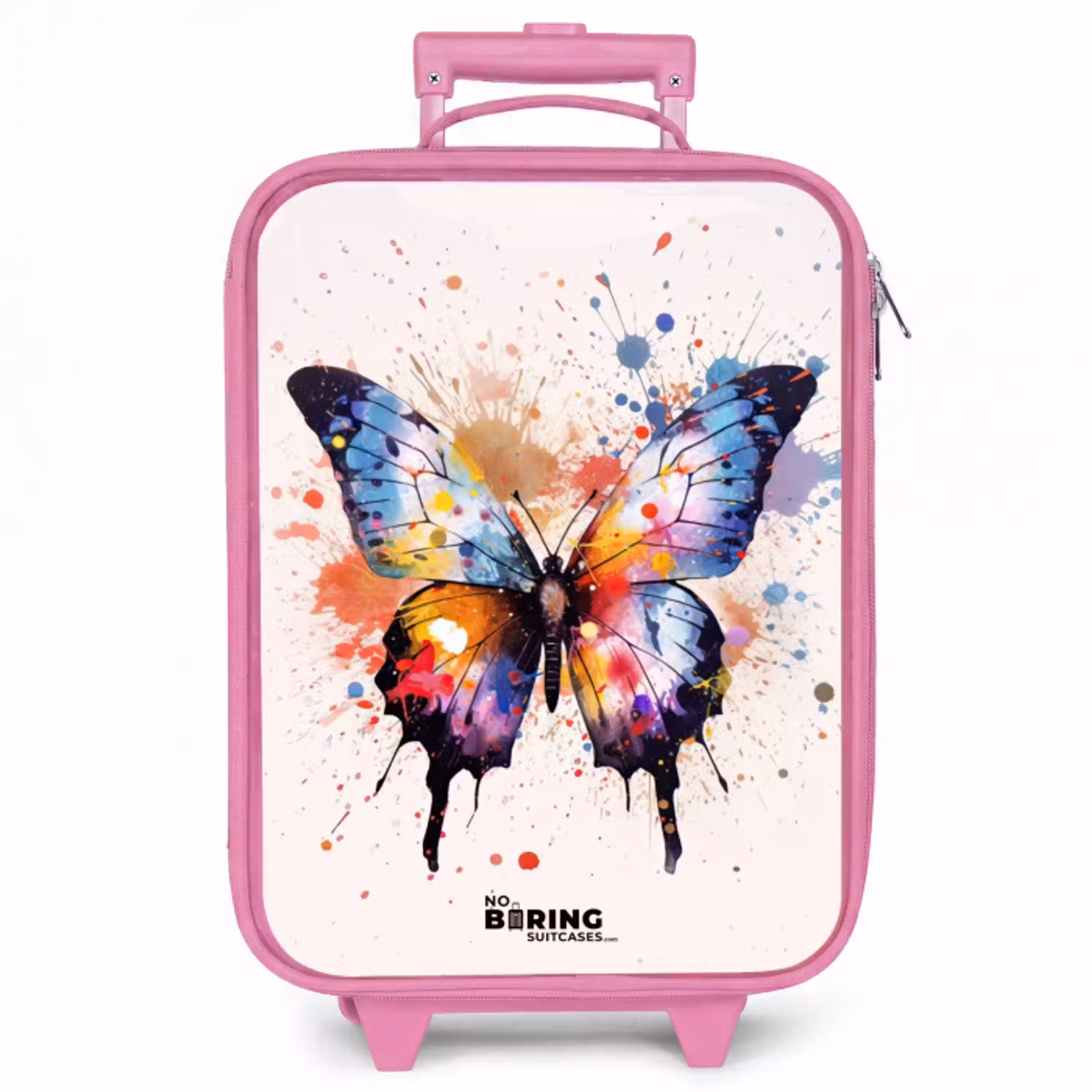Vlinderexplosie Kinderkoffer - Roze klein -zzz_website3d