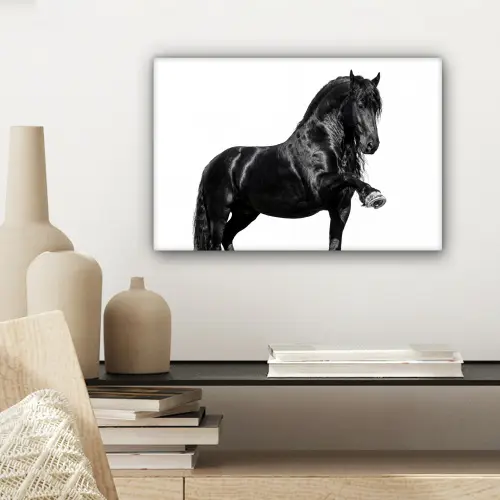 Fries - Hengst - Modern canvas 2cm klein -sfeer6