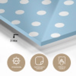 Polka - Dots - Blauw plexiglas 5mm klein 11 -wsfeer2_DE