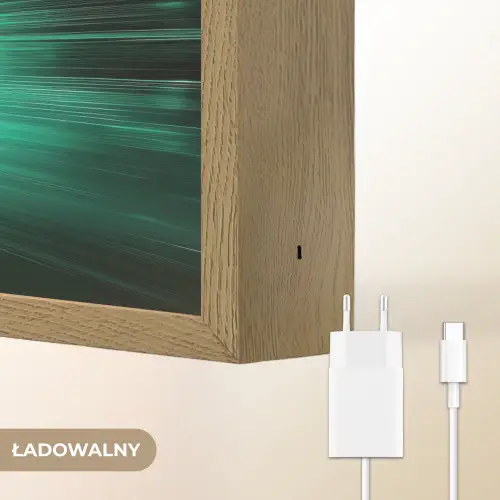 Vrachtwagen - Stad - Groen - Neon Light Box met batterij (Wandlamp kind) middel -USP_websiteoplaadbaarNL