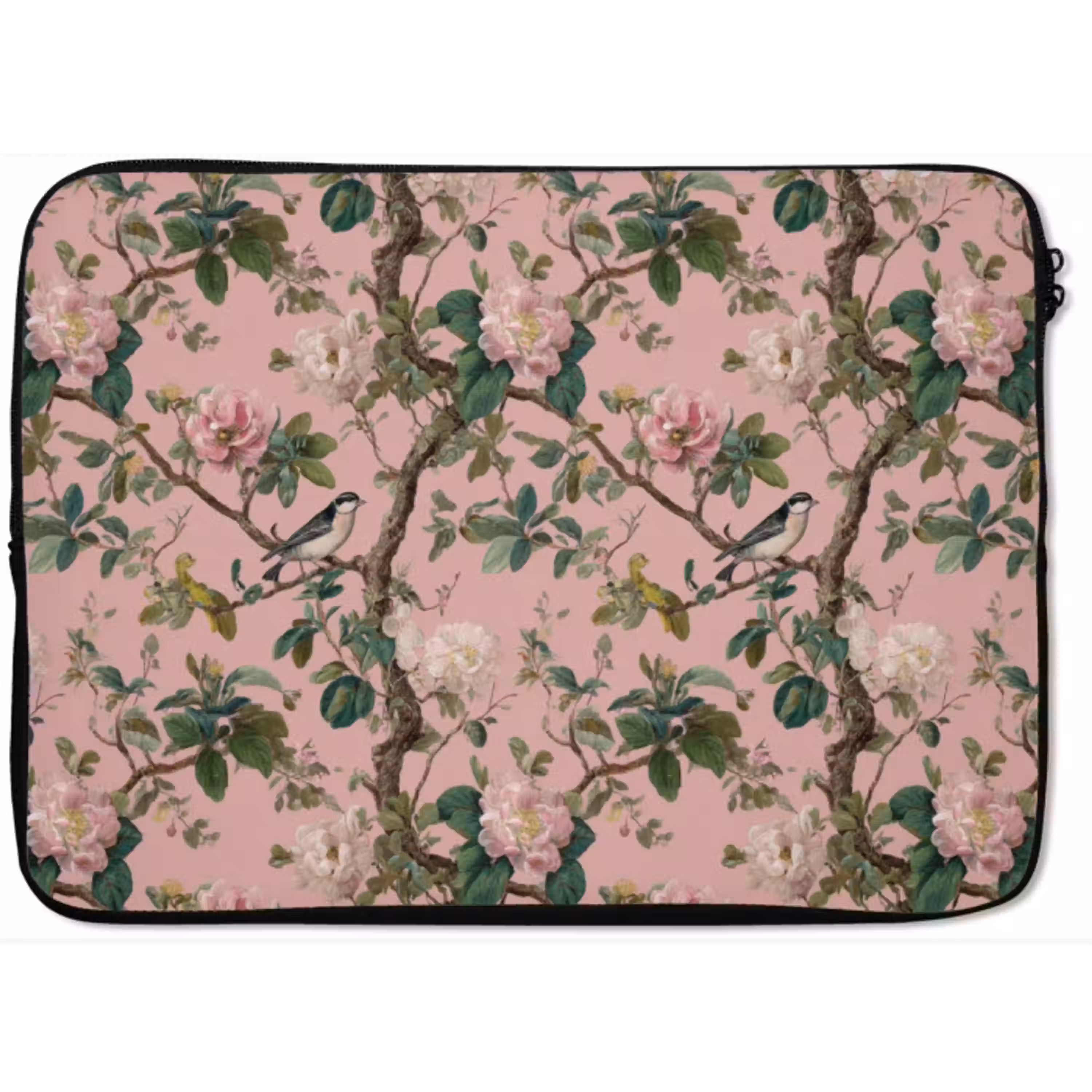 Pioenrozen - Botanisch - Vogel laptophoes neopreen klein 279 -zkaufland3dotto