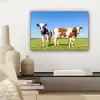 Koeien - Boerderij - Gras- Natuur - Dieren canvas 2cm klein -sfeer6