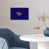 Blauw - Geel - Fijn poster papier klein -sfeer3