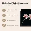 Orchidee - Roze - Bloemen Inductie beschermer vinyl 3mm middel -sfeer2