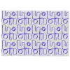 Blauw - Patroon - Beige - Abstract Deurmat klein 898 -zkaufland3d