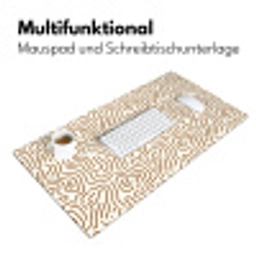 Minimalistisch - Patroon - Terracotta Muismat XXL klein 681 -ysfeer4_duits