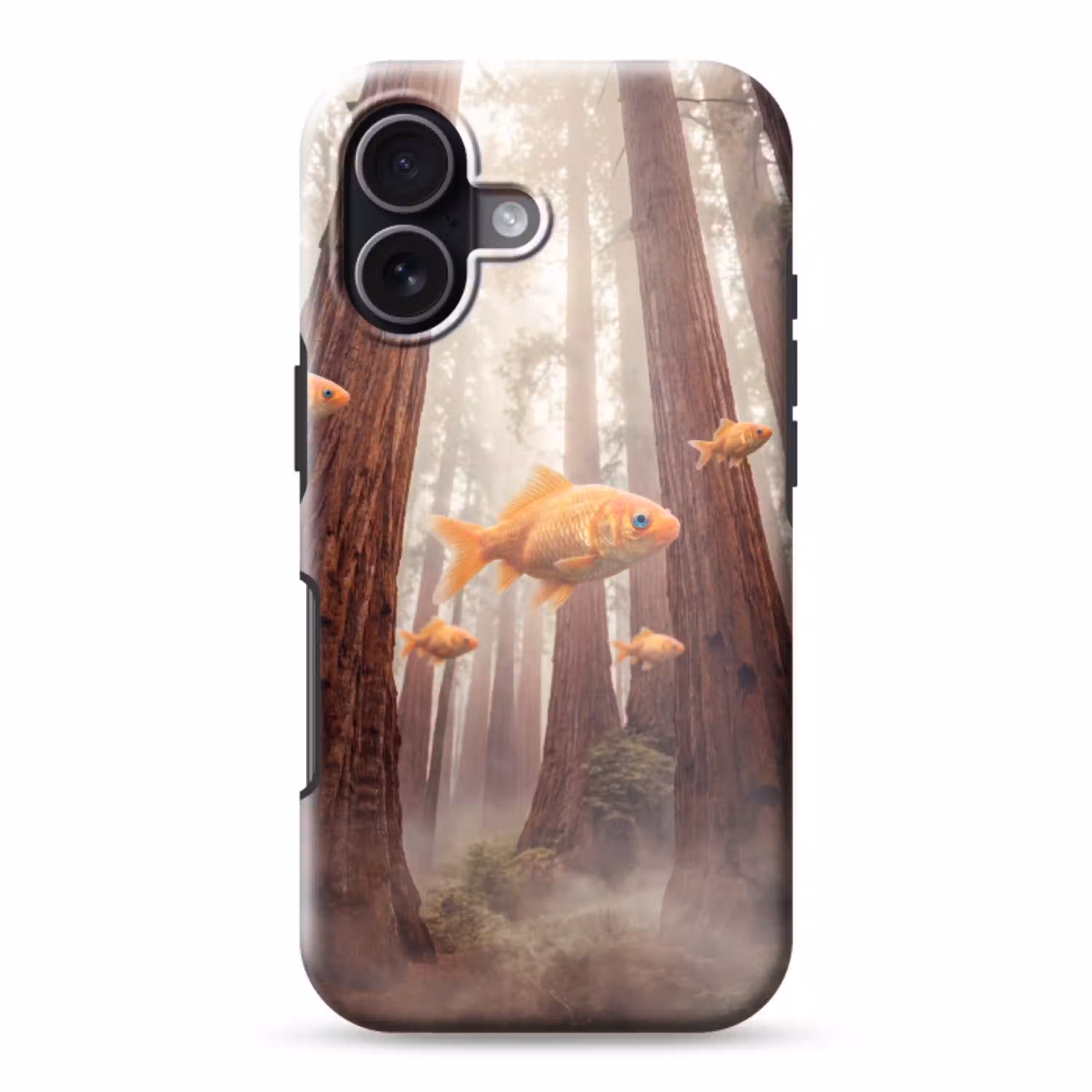 Vis - Bos - Fantasie Toughcase MagSafe Apple iPhone 17 klein -3d