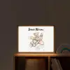 Beer - Vliegtuig - Sterren - Kinderen Light Box met batterij (Wandlamp kind) middel -sfeer1_kind