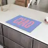 Ciao - Roze - Blauw - Golvend Inductie beschermer vinyl 3mm klein -sfeer8