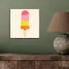 Waterijsje - Retro - Stokje - Roze aluminium wit klein -sfeer2