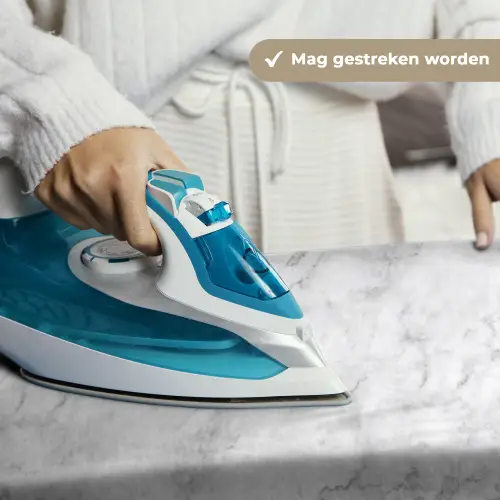 Klassiek - Marmer - Aders - Grijs Wandkleed katoen klein 269 -sfeer9
