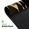Koningin - Schaakstuk - Geblokt - Goud Muismat XXL klein -sfeer2