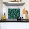 Bladeren - Inductie beschermer - Jungle - Tropical Inductie beschemer met haakjes middel -sfeer2