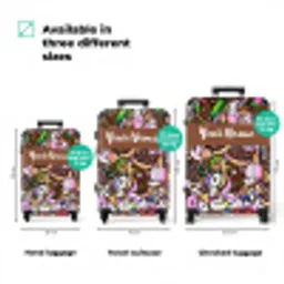 Zoete Snoepwereld NBS - Handbagage koffer - Kinderen Unisex middel zzzzzzVergelijking_3EN