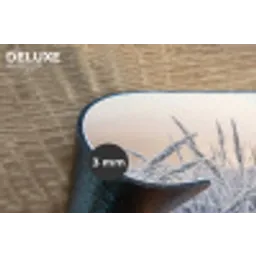 Rijp - Gras - Kristallen - Winter - Minimalistisch Placemat vinyl groot -closeup