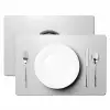 Biljartbal - Getal - Acht - Wit Placemat vinyl groot -zzsfeer2_Kitchenyeah-website