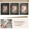 Marmer - Kleurrijk Light Box met kabel (Tafellamp) klein -USP_dimbaarNL