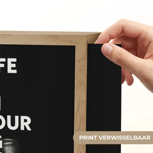 Tekst - Bokshandschoenen - Wit Light Box met batterij (Wandlamp) middel -USP_websiteprintNL
