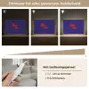 Blauw - Rood - Yes fun - 3D Light Box met kabel (Tafellamp) klein -USP_dimbaarNL