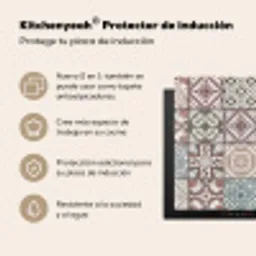 Tegelmozaïek Collage Inductie beschermer vinyl 3mm middel -zzzzzzusp-haakje_ES