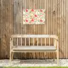Fruit - Watermeloen - Kersen - Peer Tuinposter op houten frame 2 cm dik klein 845 -sfeer4